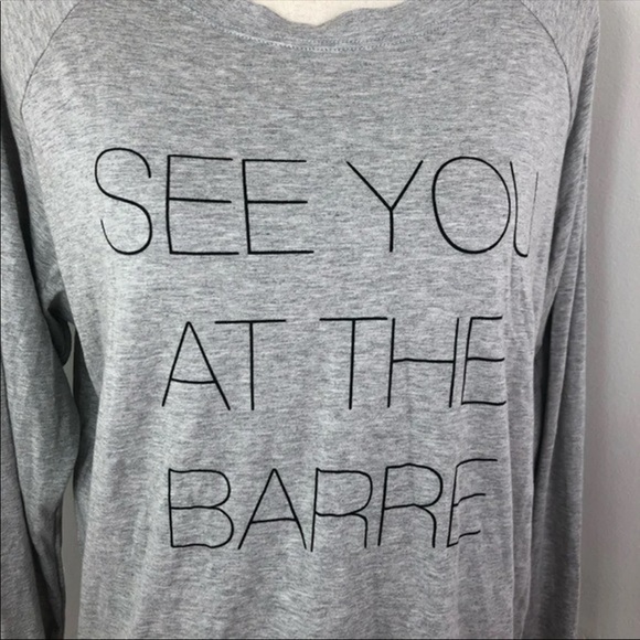 Grey long sleeve lightweight crewneck - Picture 2 of 5